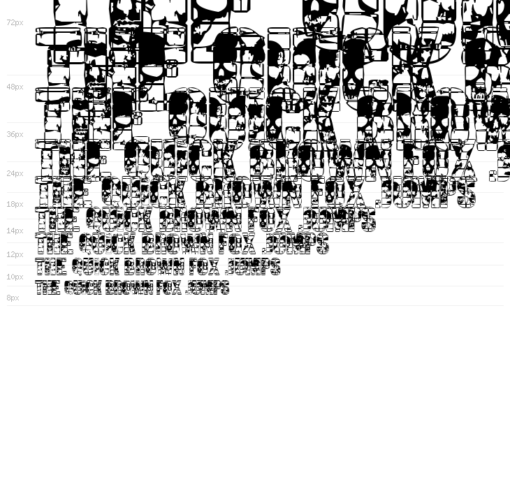 CERCA OF SKULLS Waterfall