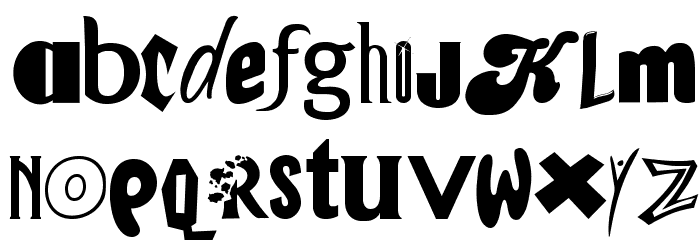 CEREALKILLERZ Font LOWERCASE