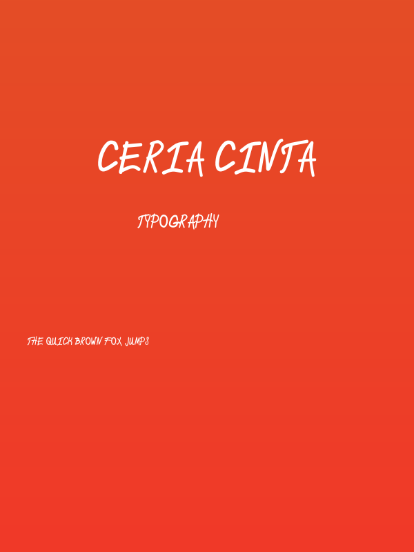 CERIA CINTA Poster