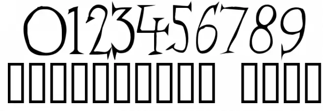 Ceasar Font OTHER CHARS