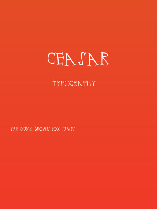 Ceasar Poster