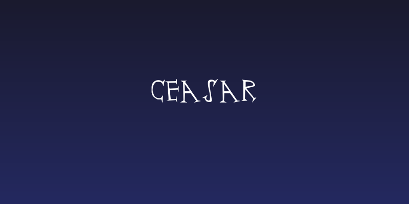 Ceasar Social Header