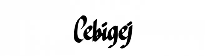 Cebigej  baixar fontes gratis