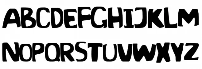 Cebollas Tiernas Schriftart Groß
