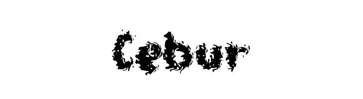 Cebur  免费字体下载
