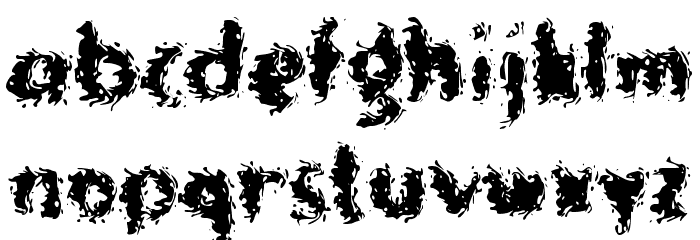 Cebur Font LOWERCASE