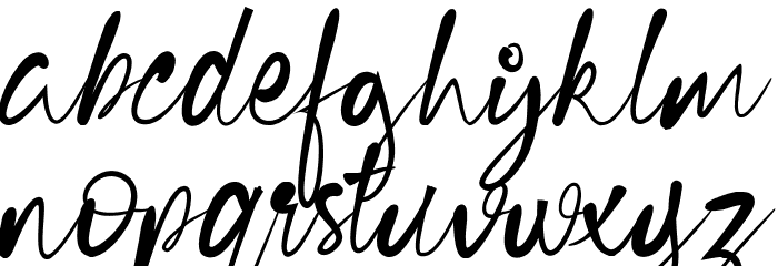 Cecilia Free Version Font LOWERCASE
