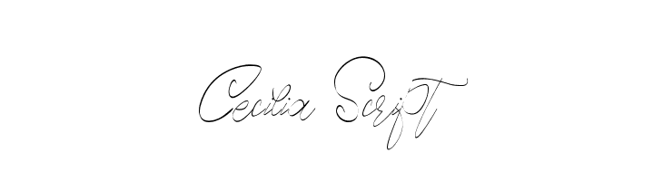 Cecilia Script Font