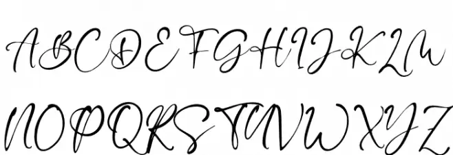 Cecillia 字体 大写