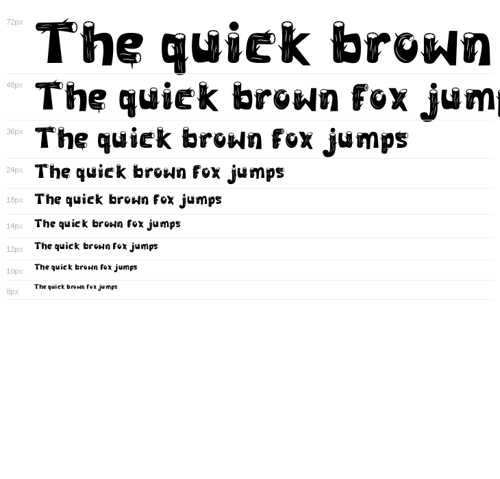 Cedar Heaven Wood Waterfall