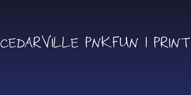 Cedarville Pnkfun 1 Print Social Header
