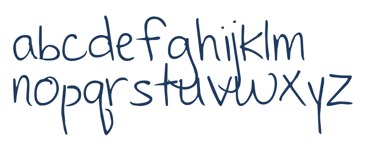 Cedarville Pnkfun 1 Print Lowercase