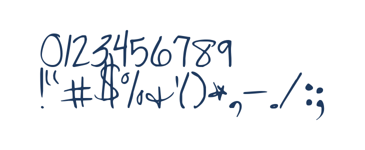 Cedarville Pnkfun1 Cursive Other Characters