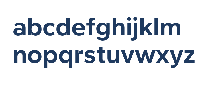 Cedora-Bold Lowercase