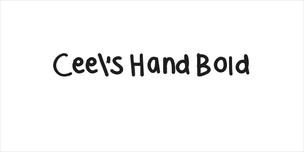 Cee's Hand Bold Logo