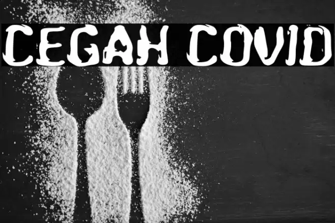 Cegah Covid Font examples