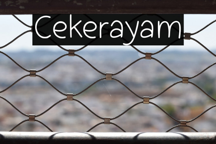 Cekerayam Example 3