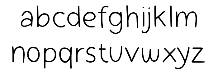Cekerayam Font LOWERCASE