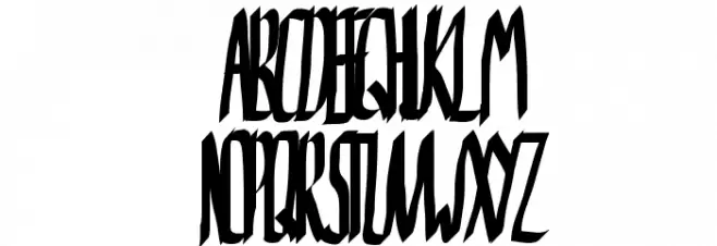 Celadyr Font Litere mari