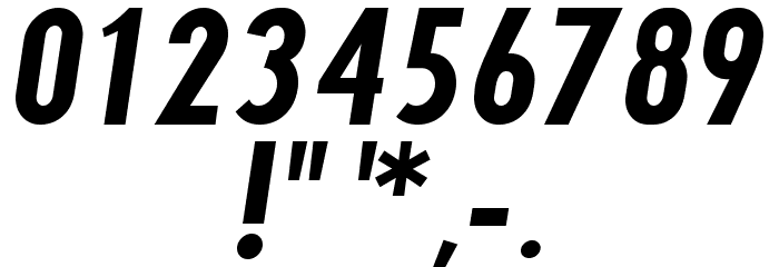 Celbobold Schriftart Anderer Schreiben