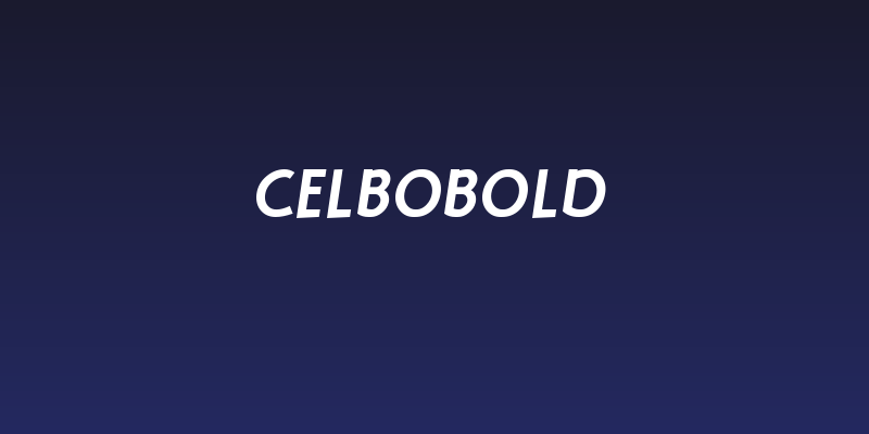 Celbobold Social Header