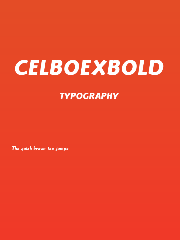 Celboexbold Poster