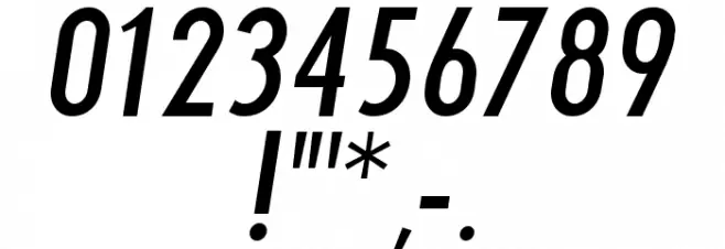 Celboregular Font OTHER CHARS