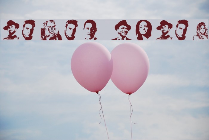Celeb Faces Font examples