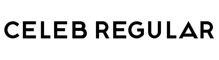 Celeb Regular  Free Fonts Download