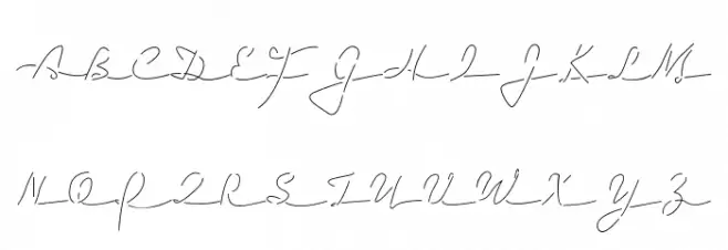 Celebes Script 字体 大写
