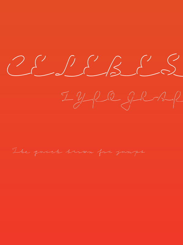 Celebes Script Poster