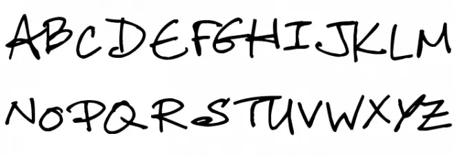 Celebrate the Day Font UPPERCASE