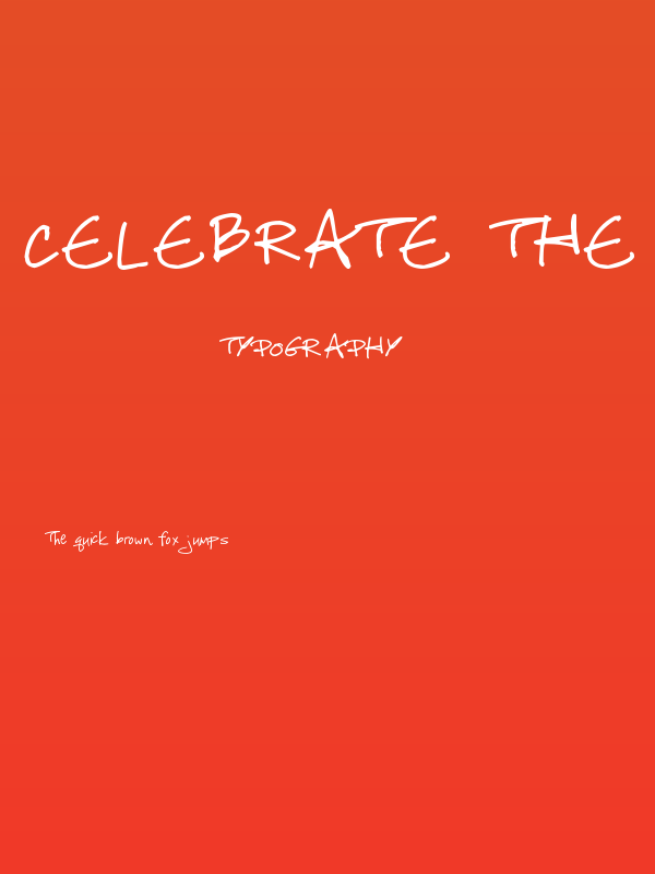 Celebrate the Day Poster