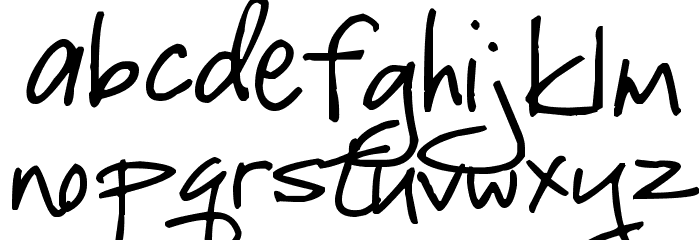 Celebrate the Day Font LOWERCASE