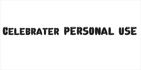 Celebrater PERSONAL USE Logo