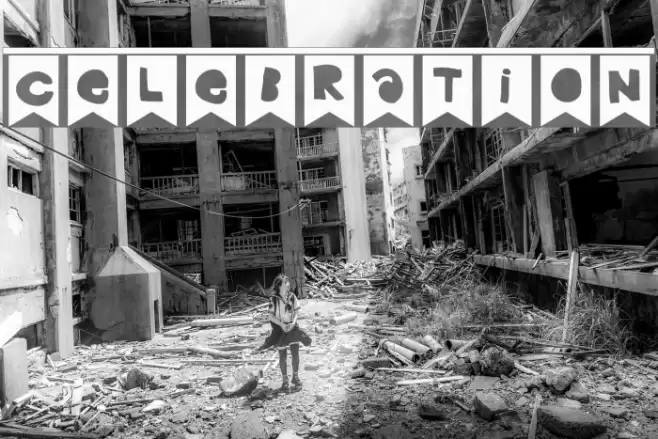 Celebration Font examples