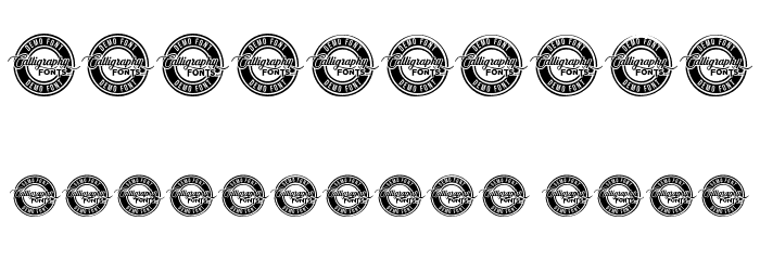 Celebrity Chef Demo Font OTHER CHARS