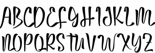 Celebrity Chef Demo Schriftart Groß