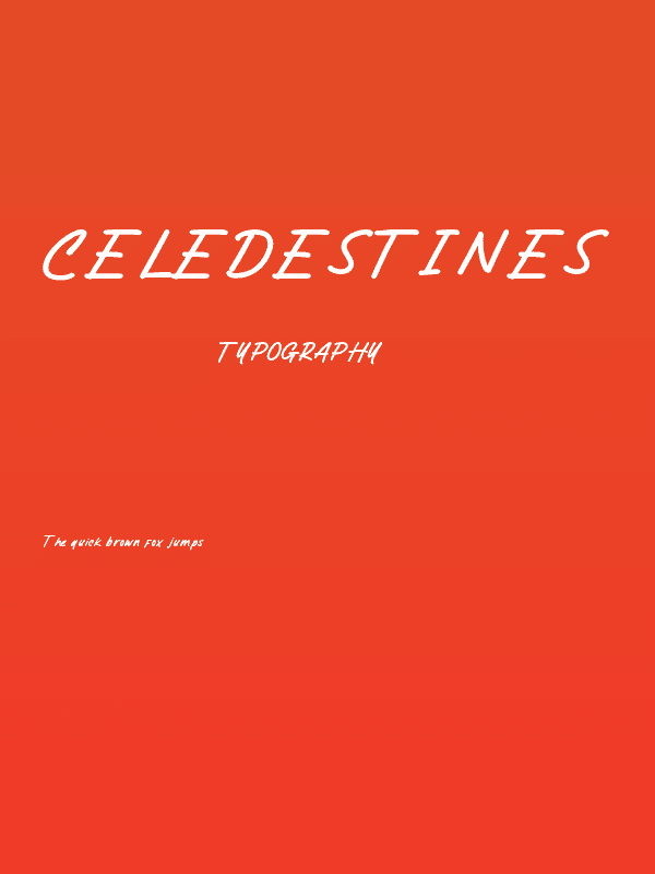 Celedestines Poster