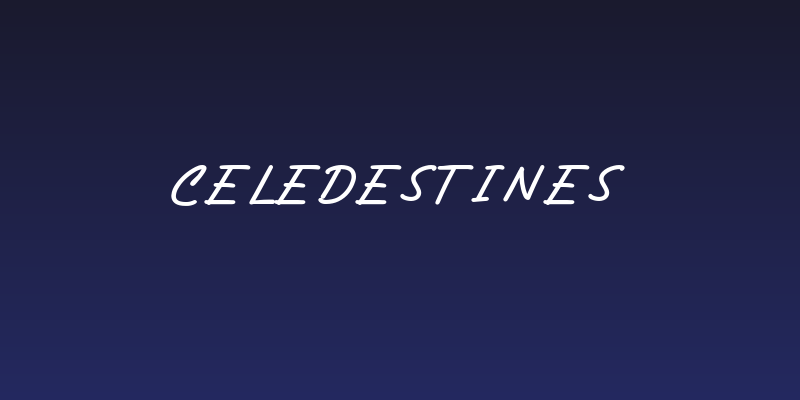 Celedestines Social Header