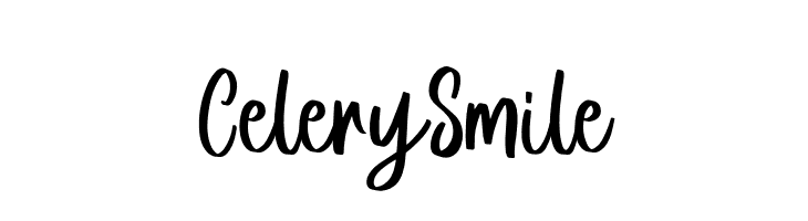 Celery Smile  لخطوط تنزيل