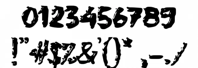 Celery Font OTHER CHARS