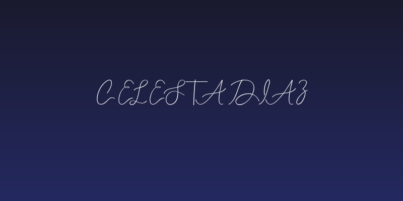 Celesta diaz Social Header