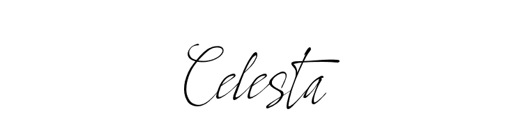 Celesta  les polices de caractères gratuit tlcharger