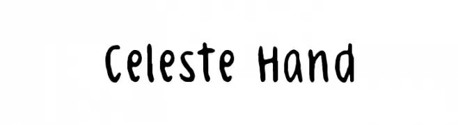 Celeste Hand  تنزيل الخطوط