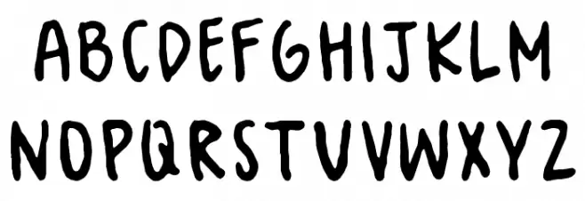 Celeste Hand Schriftart Groß