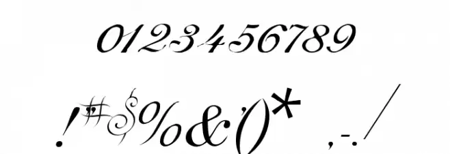 Celeste  Normal Font OTHER CHARS