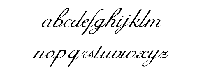 Celeste Normal Font LOWERCASE