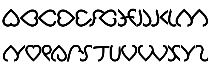 Celeste Font LOWERCASE