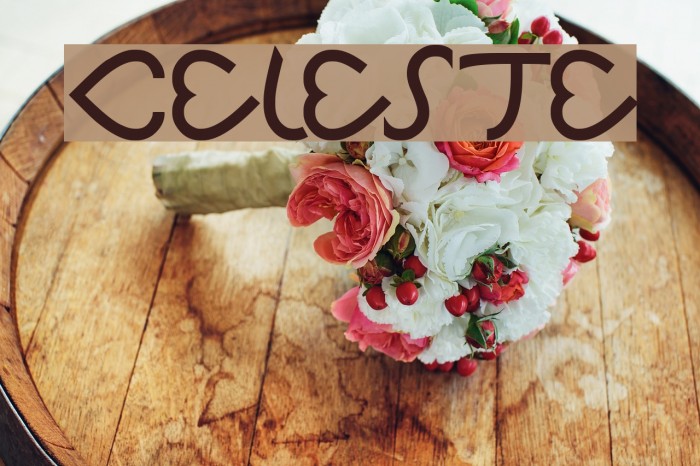 Celeste Font examples